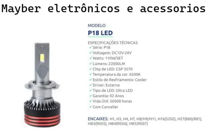 par led 22 mil lumens