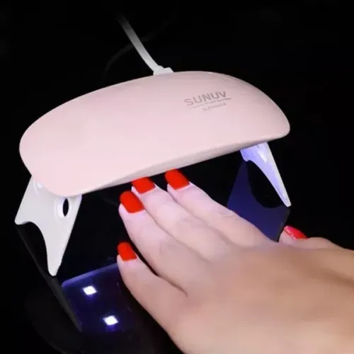  Mini Cabine Para Secar Unhas Esmalte Portail Led Uv Sun wpp.43. *