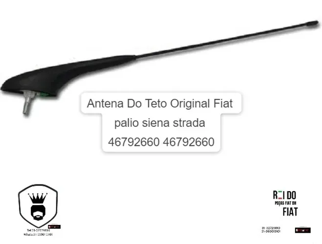 Antena Do Teto Original Fiat *2660 usado