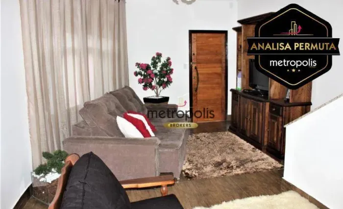 Sobrado à venda, 201 m² por R$ 900.000,00 - Boa Vista - São Caetano do Sul/SP