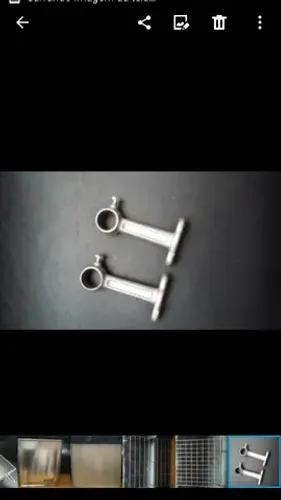 Suporte para ramal fogão industrial Metalmaq