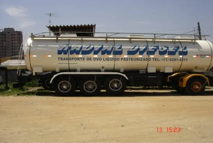 Carreta Tanque Isotérmica Refrigerada p/transporte.Ovo Liquido