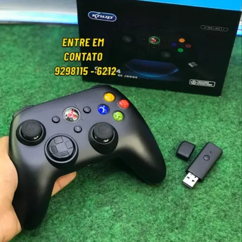 Controle Xbox Para Pc Tv -Entregamos 9h ás 23h