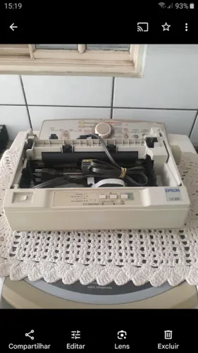 impressora matricial lx 300 semi nova 127v, funcionando tudo certinho