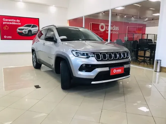 JEEP COMPASS 2024 LONG. T270 1.3 TB 4X2 FLEX AUT+ IPVA 2025 QUITADO + ABAIXO DA FIP