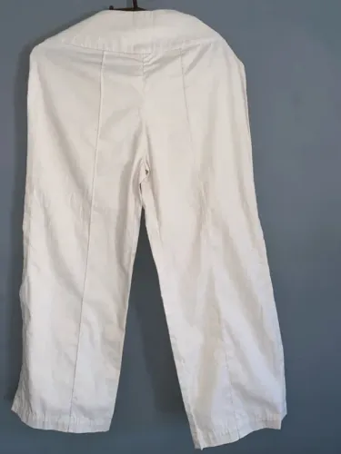 calça alfaiataria cinza tam 40 