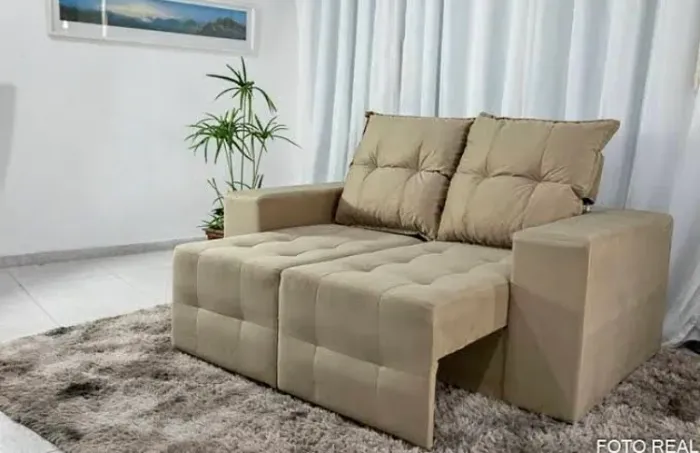 SOFÁ RETRÁTIL NOVO