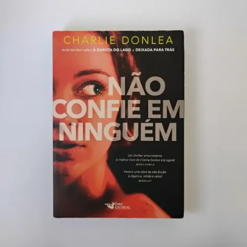 Livro Não Confie Em Ninguém | Charlie Donlea