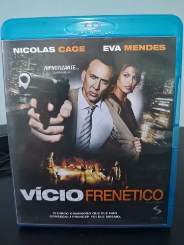 Filme Blu-Ray Víci0 Frenétic0 - Nicolas Cage e Eva Mendes