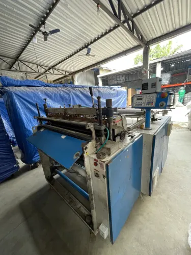 Corte e solda automática blocadora corta saco plástico 