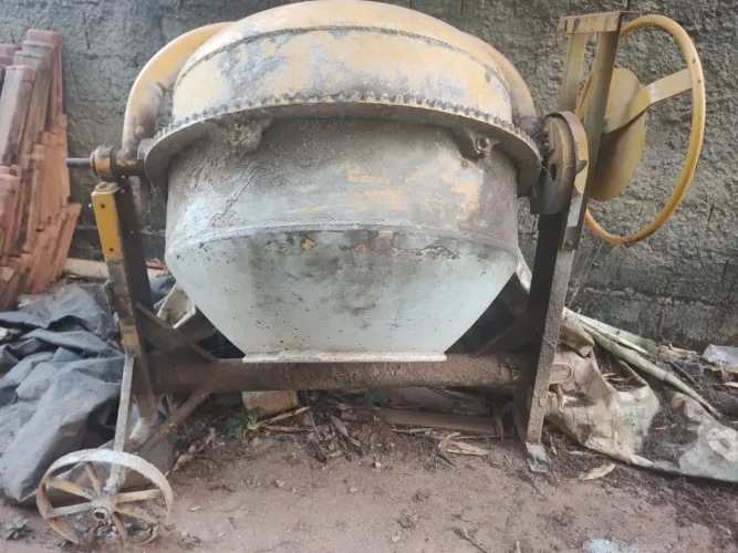 Betoneira sem motor