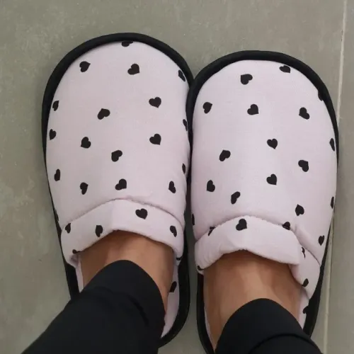 Pantufa Chinelo de Quarto Estampado Lilás Unissex Estilo e Conforto em Casa - G (39/40)