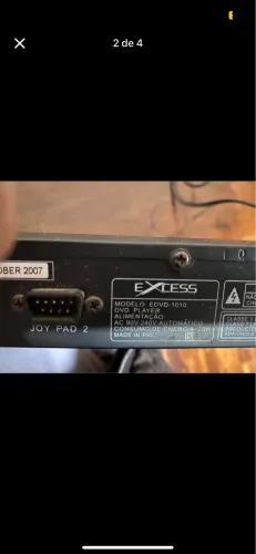 Aparelho de DVD/karaokê