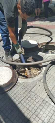Limpeza de caixa de gordura