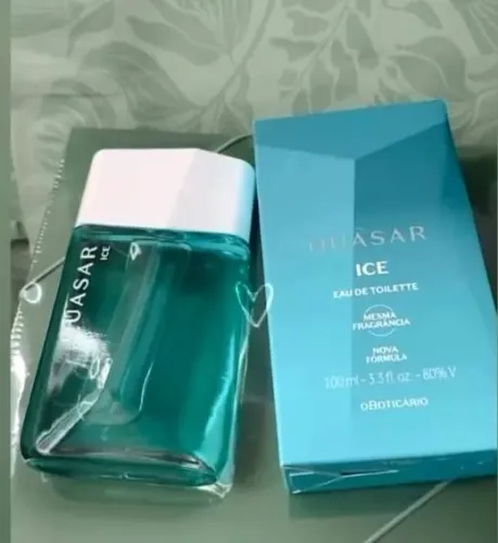 Perfume Quasar Ice masculino 100 ml, o boticário