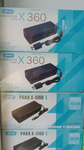 Carregador Xbox 360 Knup - Original - Novo