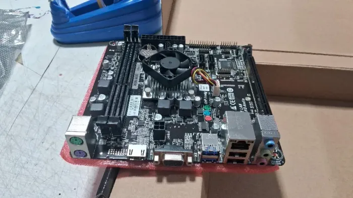 Placa-mãe e processador Biostar A68n-5600e A4-350b Placa-mãe e processador Biostar A68n-56