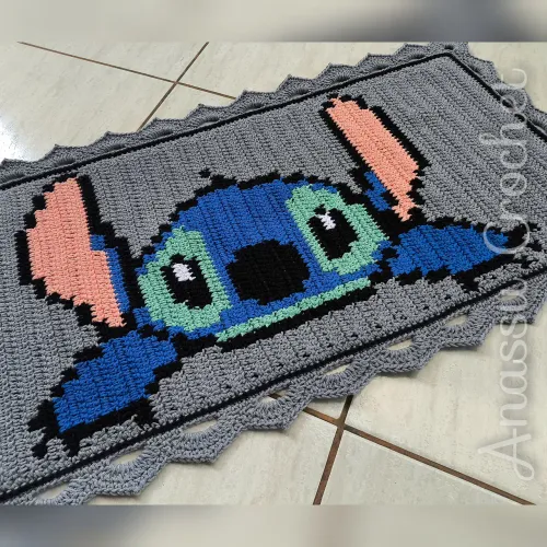 Tapete Crochê Stitch
