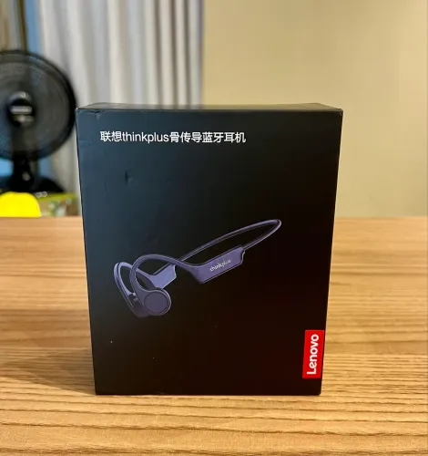 Fone de Ouvido Bluetooth Lenovo X4, cor preta, versão 5.3