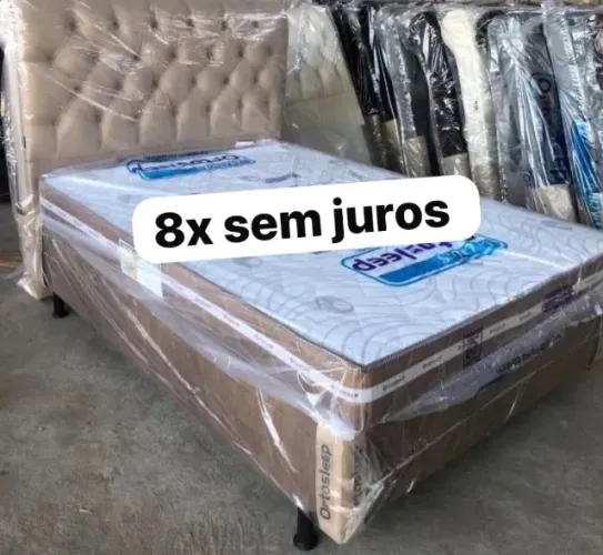 Cama box colchão d33 NovA