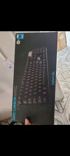 Teclado Logitech G413 CARBON - Novo