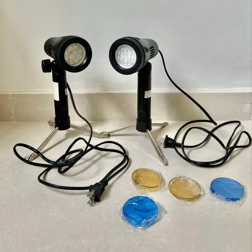 Kit 2 Refletores LED LimoStudio AGG1501