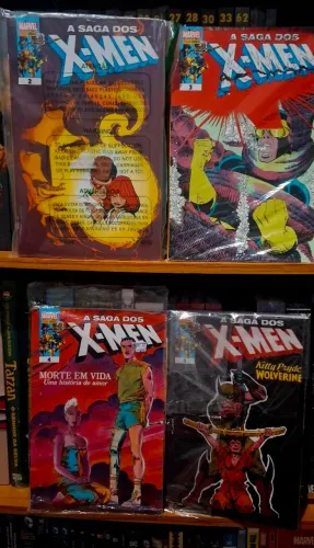 Hq A Saga do X Men - 2, 3, 4 e 5.