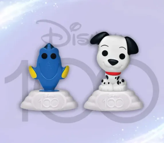 Disney 100 Anos Mc Donald's Lacrados Dory e Pongo