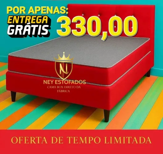 ESTOFADOS É CAMA BOX