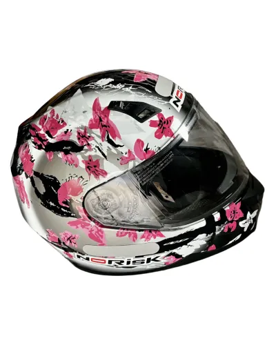 Capacete Feminino Usado Tam 54 Norisk Sweet Girl + INMETRO