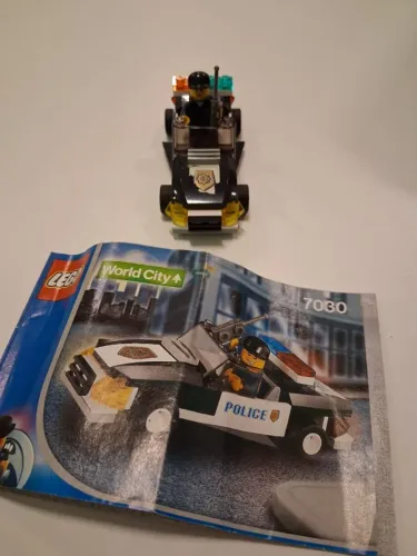 lego carro de policia - 7030