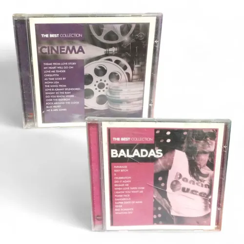 Kit 2 Cds Coletânea - Cinema & Baladas (The Best Collection) ?