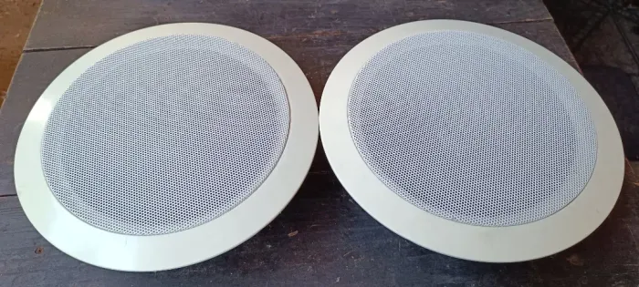 Alto Falante Arandela Para Som Ambiente Embutir Teto 8 Ohms