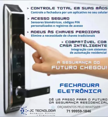Instalação de Fechadura Eletrônica