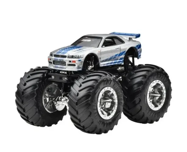 Hot Wheels Monster Trucks Nissan Skyline GT-R Velozes e Furiosos
