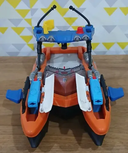 Barco Turbo Resgate Imaginext (Faltando peças) Mattel 2016