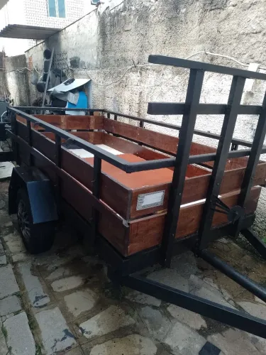 Reboque Aberto emplacado 