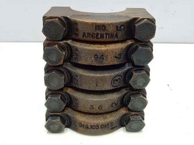 6383 Kit Mancal Virabrequim Volkswagen Santana Ford Versailles 1.6 1.8 2.0 8v Ap