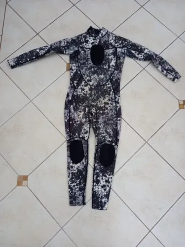 Roupa de borracha long john para surf