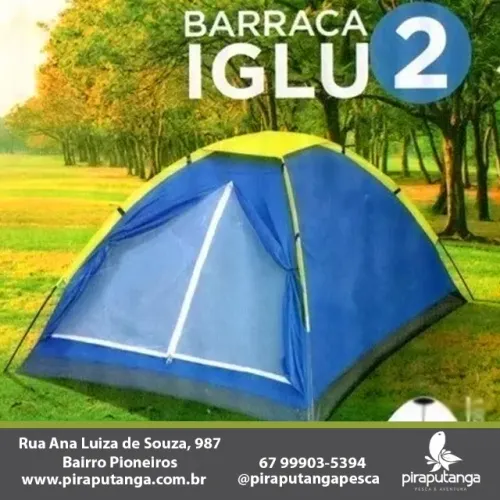 Barraca Mor 2 Pessoas Iglu Barraca Camping Acampamento Praia