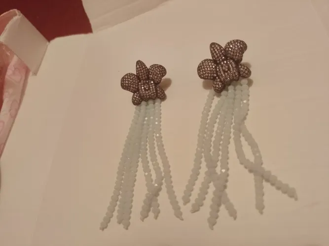 Brincos de festa radiante
