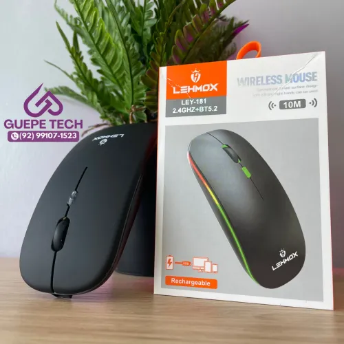 Mouse Sem Fio - Preto