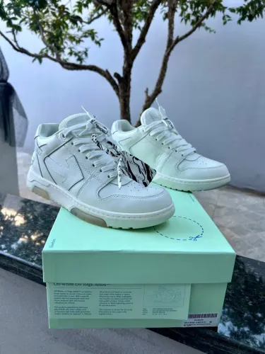 Tênis Off White - Out of Office Calf Leather 