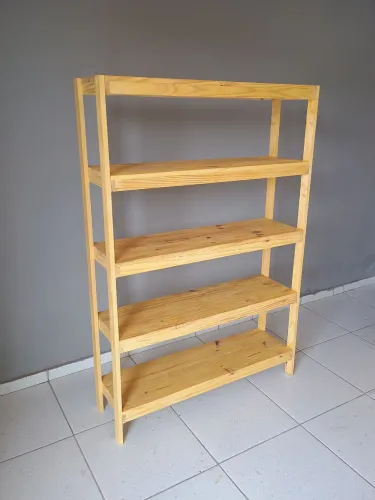 Estantes de Madeira Versátil 