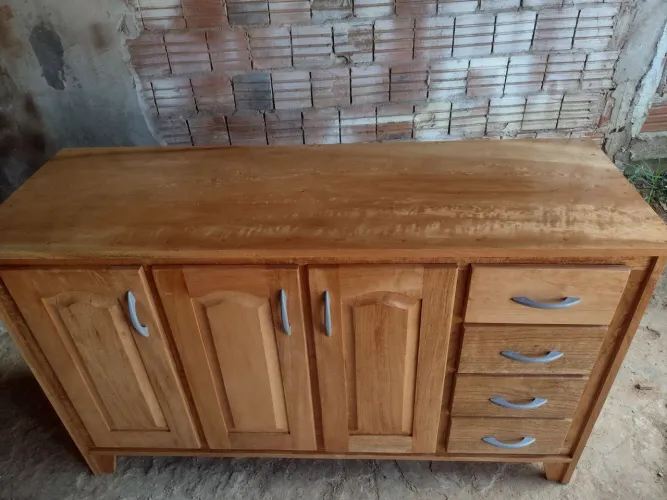 Balcão de Alimento de 1.50cm, Madeira Cedro 