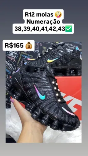 Tênis Nike Shox R12 - Diversas numerações