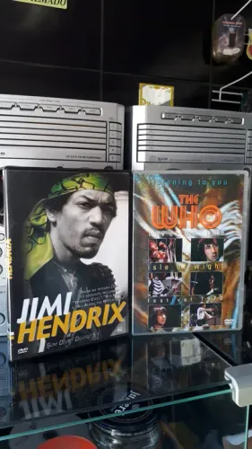 DVDs Originais Jimi Hendrix e Tua Who