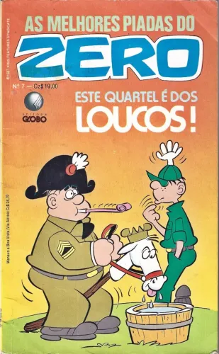 As Melhores Piadas do Zero nº 7 (Globo) [mai/87].
