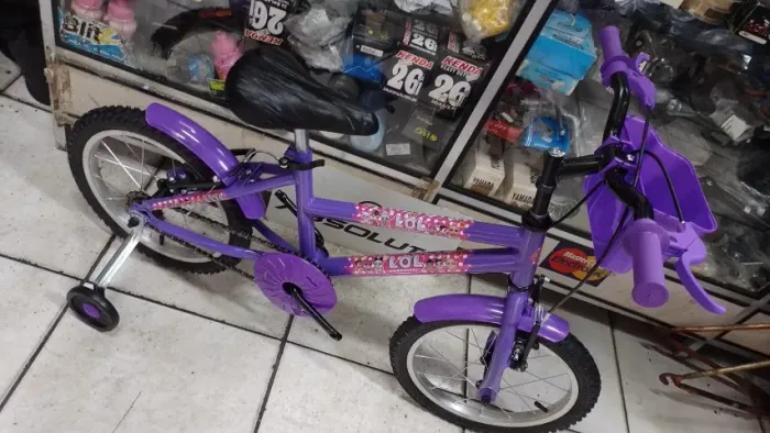 Bicicleta infantil aro 16 fem.