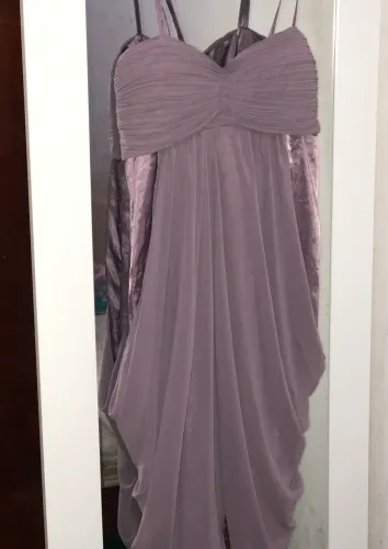 vestido de festa roxo